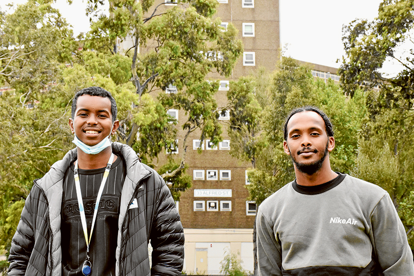 Public housing residents take up health work 