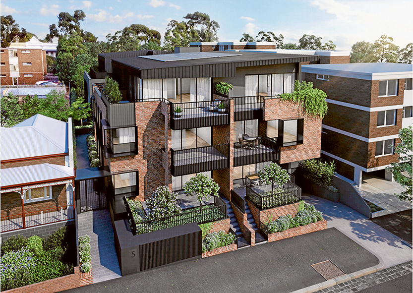 Curran St apartments approved