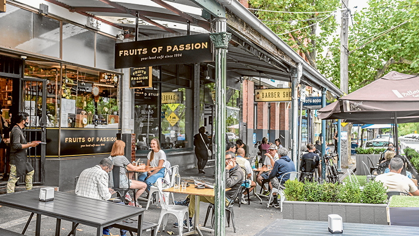 Outdoor dining gets big tick