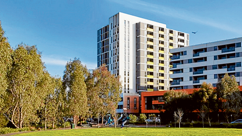 Community housing for Parkville Gardens