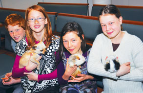 Animals receive blessing