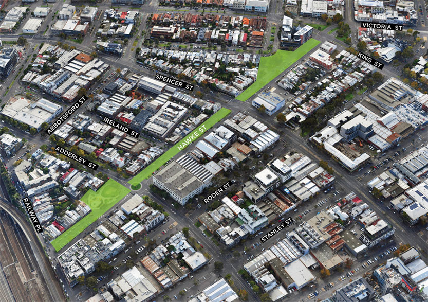 New park, path proposed along Hawke St