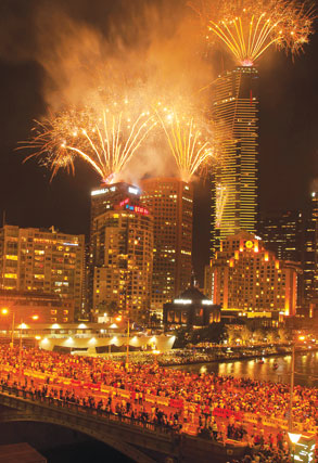 Gold rush celebrates new year