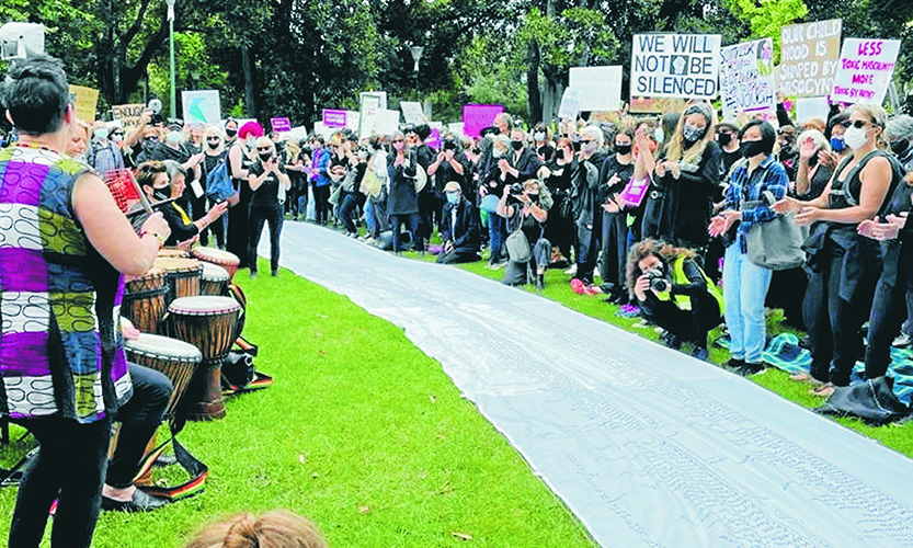 Marching for justice