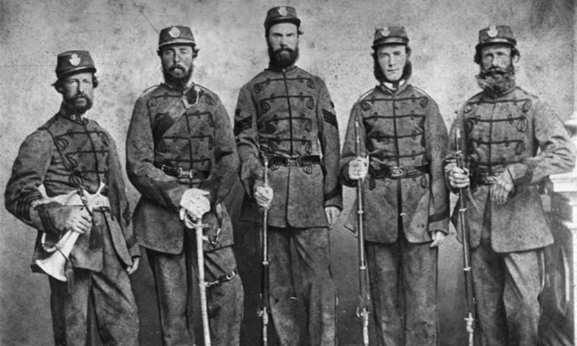 When Carlton had its own soldiers