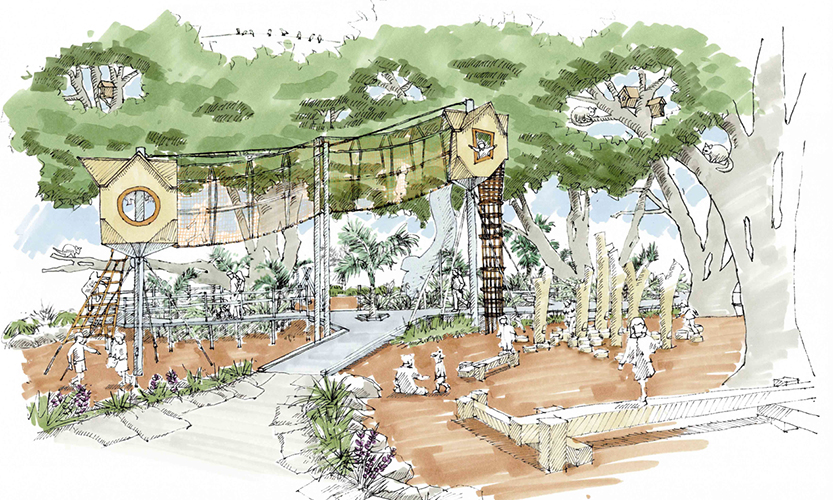 Lincoln Square’s new playground
