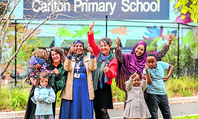 The village helping to raise Carlton’s children