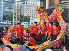 Celebrating the year of the dragon
