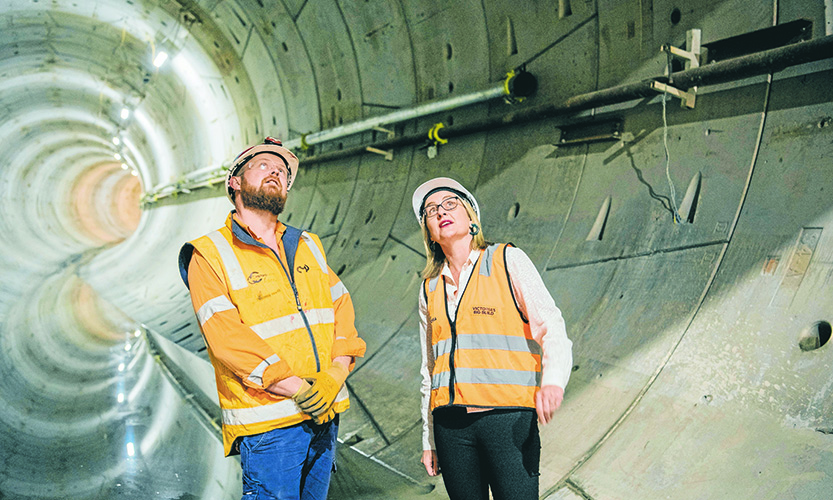 Metro Tunnel marks nearly 30 million hours worked