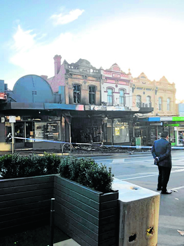 Kensington shop fire leaves locals reeling