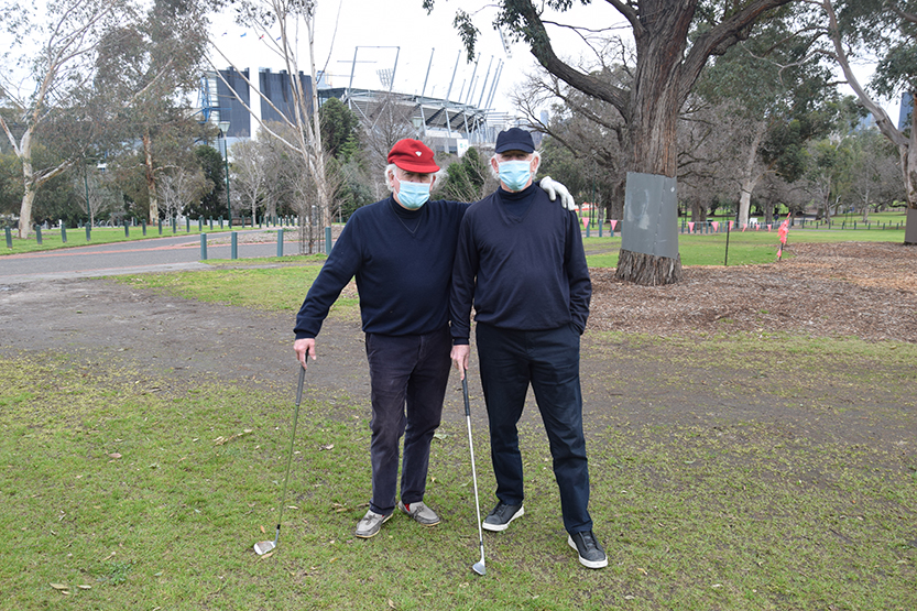 Keeping up their short game