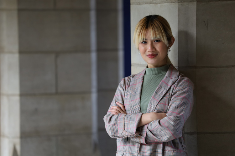 Act of kindness brings a smile to isolated international student