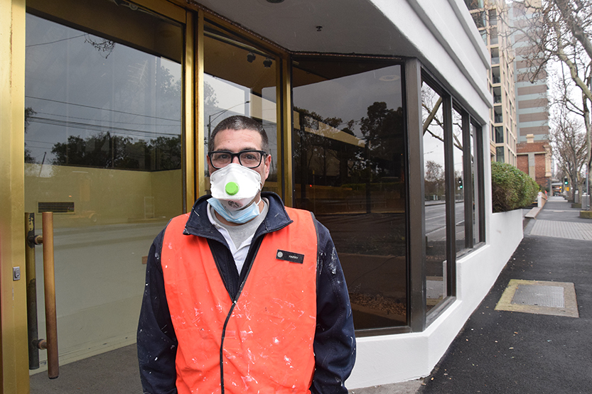 No sports fans means empty rooms in East Melbourne hotels