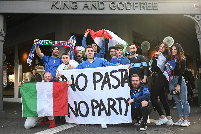 Lygon St comes alive after Italy’s win before plunging into lockdown