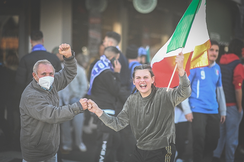Lygon St comes alive after Italy’s win before plunging into lockdown