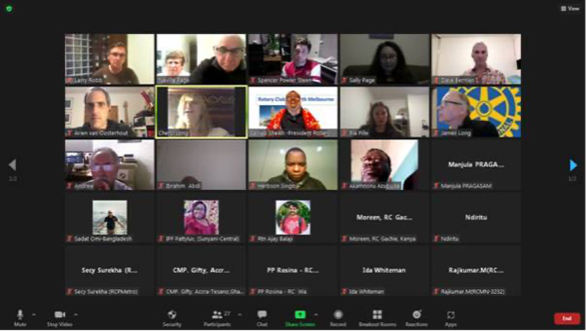 Jazzing up the Zoom meetings