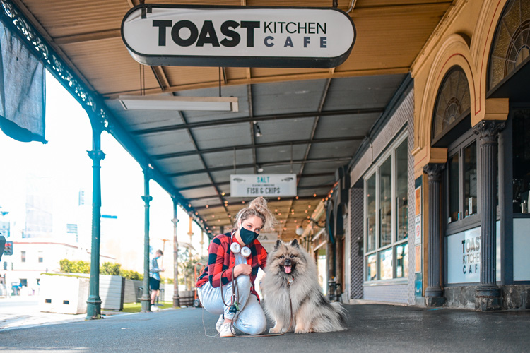 Toast visits Toast
