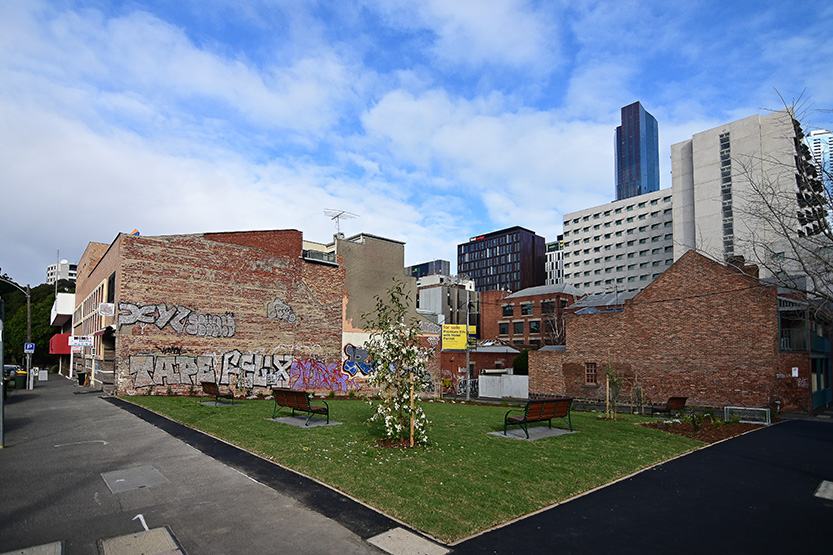 Old Corkman pub site transformed into community park