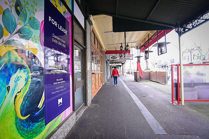 Vacant shopfronts to be revived on Lygon St