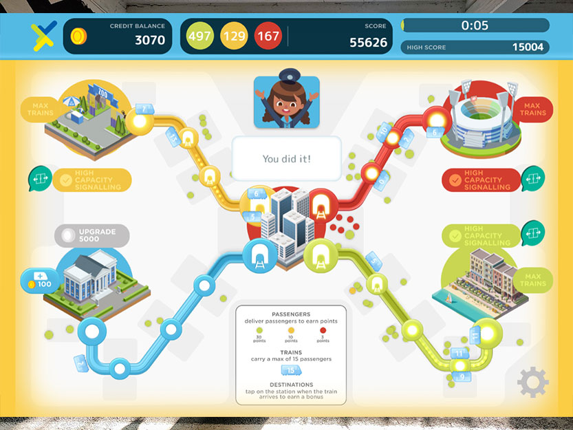 Become a train master with Metro Tunnel’s free online game