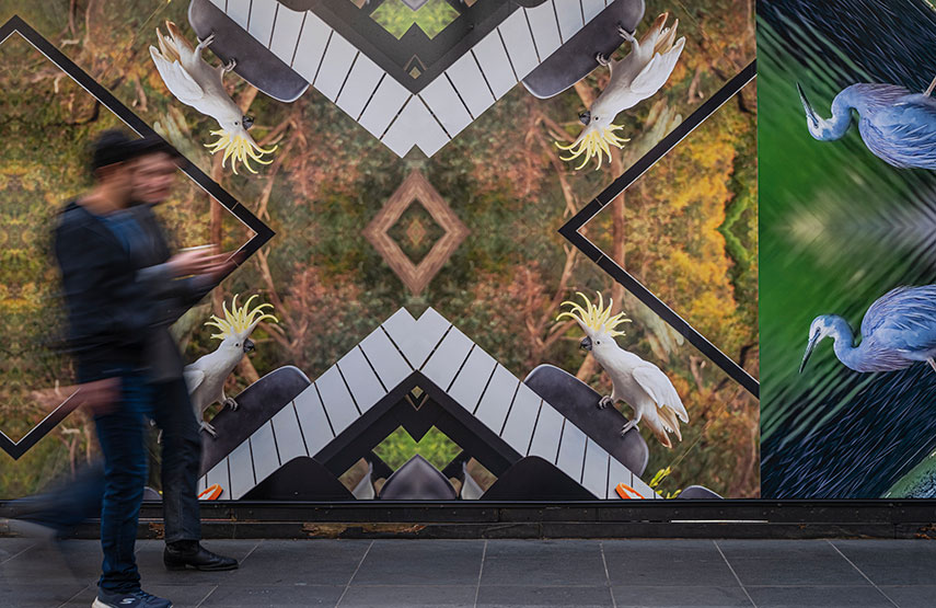 Metro Tunnel brings tantalising trail of First Nations artworks to CBD