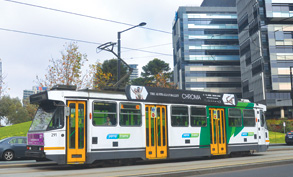 Change to local tram route