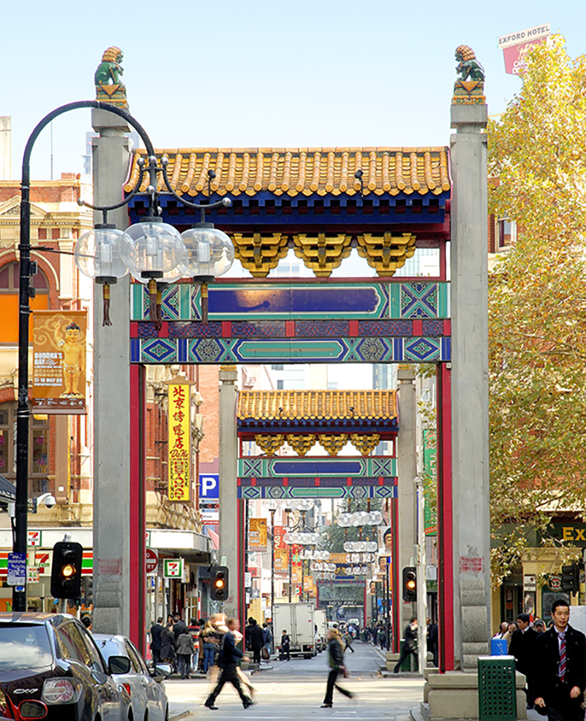 The founding of Melbourne and its changing faces