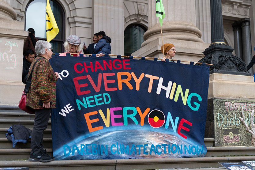 Rally to end native forest logging
