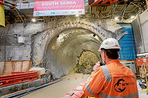 Metro Tunnel reaches halfway milestone