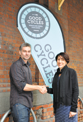 Medibank cycles money into Docklands charity