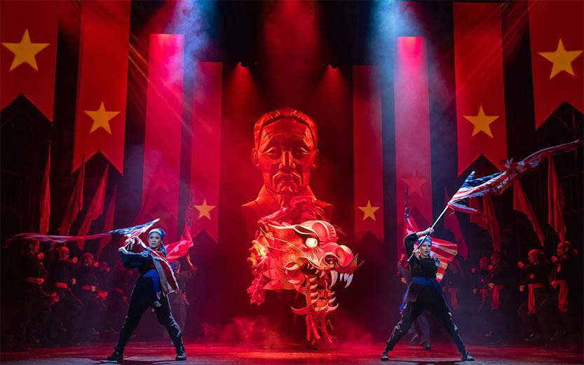 Curtain raises for stage musical Miss Saigon