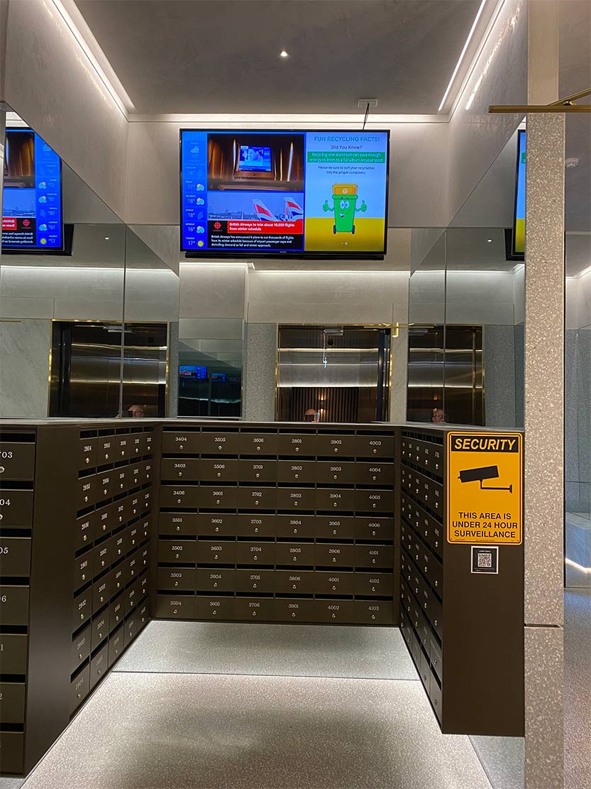 Digital noticeboards: revolutionising communication in Melbourne’s Paragon Apartments