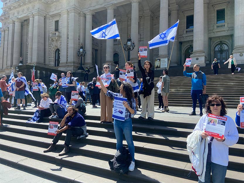 Community devastated by Israel-Palestine conflict