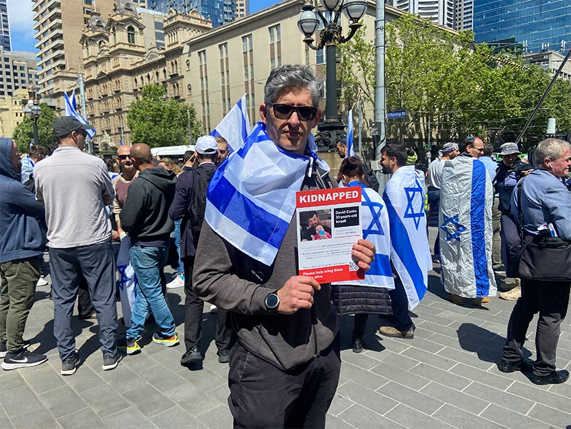 Community devastated by Israel-Palestine conflict