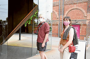 Visitors return to the Arts Precinct