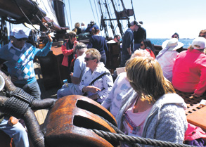 Descendants re-live enterprising voyage