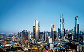 Melbourne Square tops out