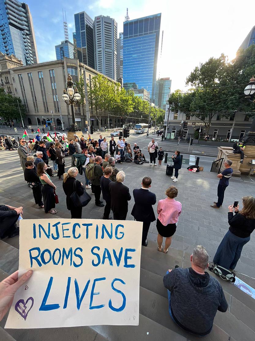 Spike in heroin deaths but CBD injecting room still in limbo
