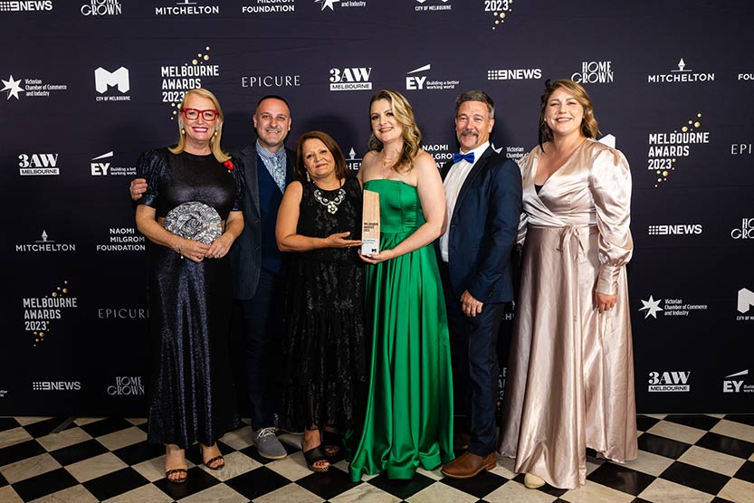 Local groups recognised in the Melbourne Awards