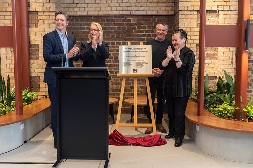 New-look food hall opens at Queen Victoria Market
