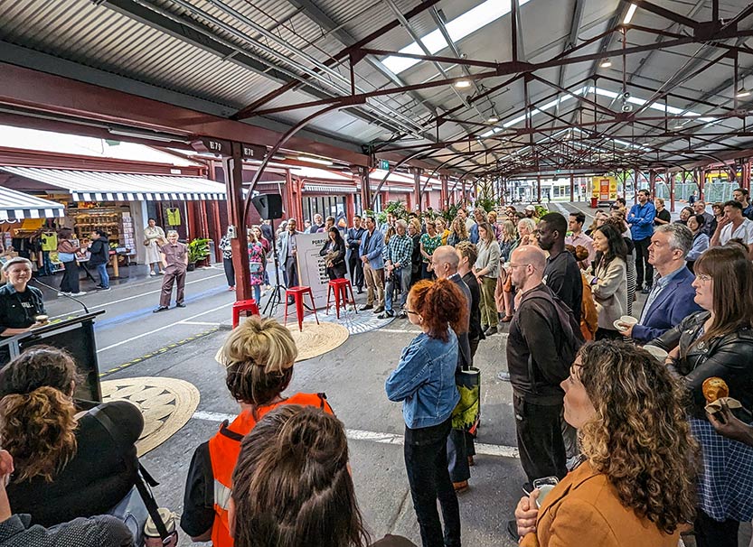 Australia’s first social enterprise precinct opens at QVM