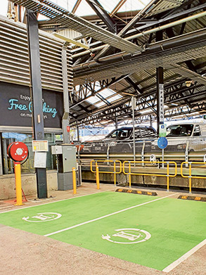 Electric chargers installed at South Melbourne Market