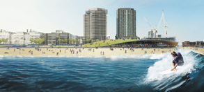 Surf park concept floated