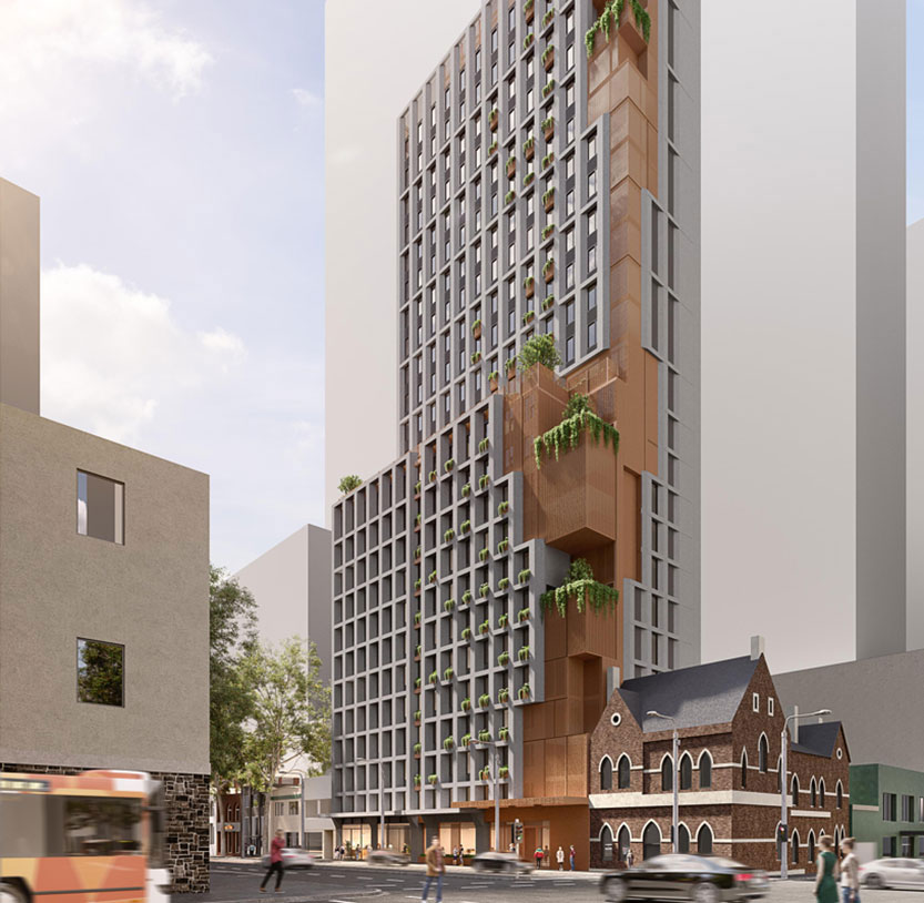 Student tower proposed for King St