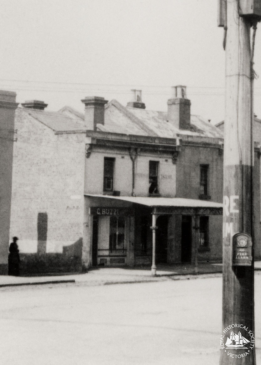 Giuseppe Buzzi and his fried fish shop