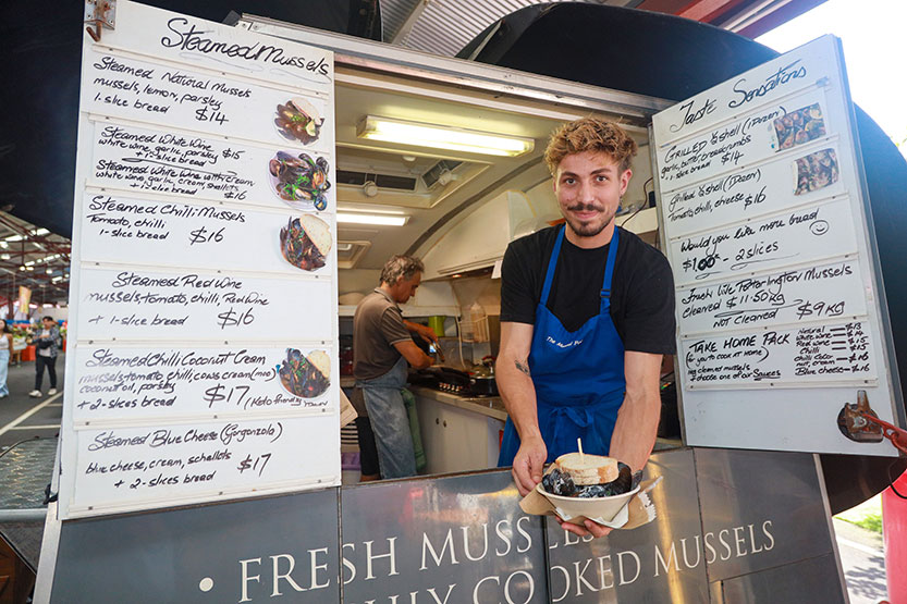 The best fresh-cooked mussels in town 