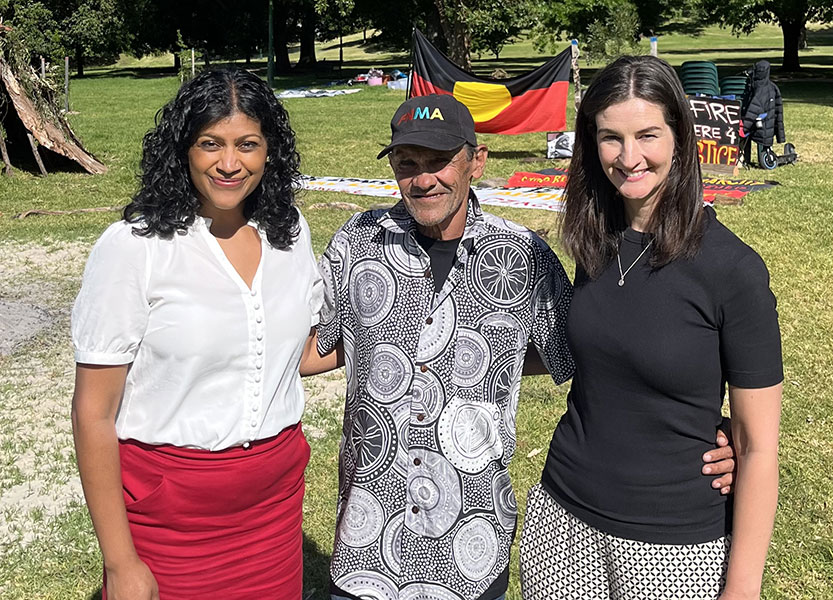All are welcome at Camp Sovereignty