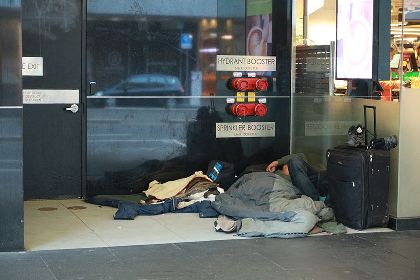Rough sleepers “tip of the iceberg” in homelessness crisis