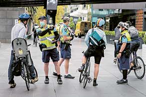 More than 100 nabbed in Southbank Promenade blitz