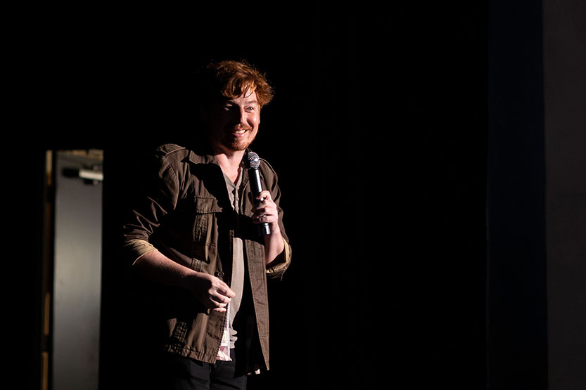 Matt Harvey brings Wage Against The Machine to comedy festival stage